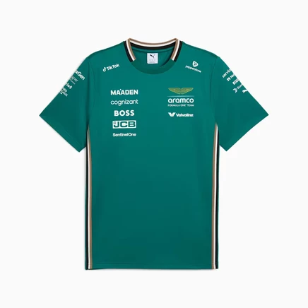 Мужская футболка Puma PUMA x Aston Martin F1 Team, зеленая
