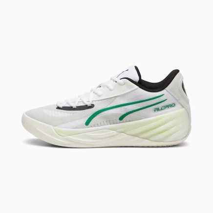 Мужские кроссовки Puma All-Pro NITRO, бело-серо-зеленые