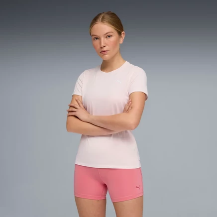 Женская футболка Puma Train All Day, светло-серая меланжевая