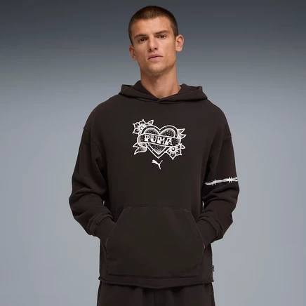 Мужское худи Puma Swish N' Ink, черное