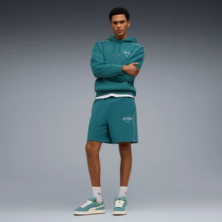 Мужские шорты Puma Wardrobe Essentials 7″, изумрудные