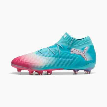 Бутсы Puma Future 8 Ultimate Recharge, синие/белые/розовые
