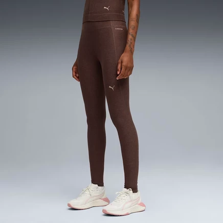 Женские леггинсы Puma Cloudspun Ultra Soft, шоколадные