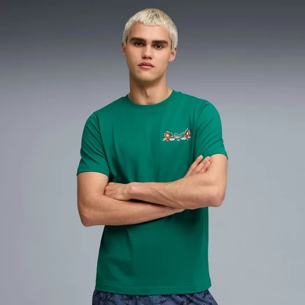 Мужская футболка Puma PUMA x SQUID GAME, ярко-зеленая