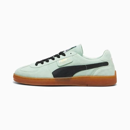 Кроссовки Puma Suede Super Team Suede, мятно-белые
