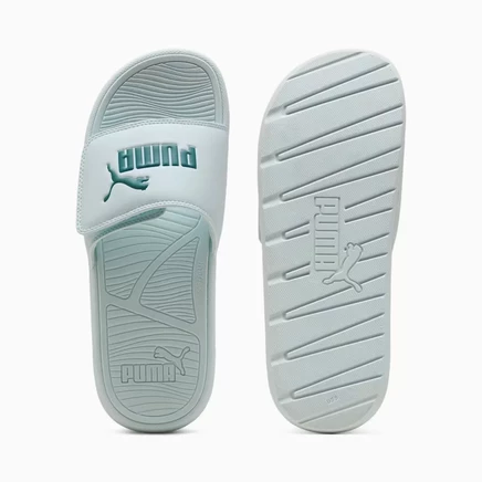 Мужские шлепанцы puma cool cat 2.0, бирюзово-изумрудные
