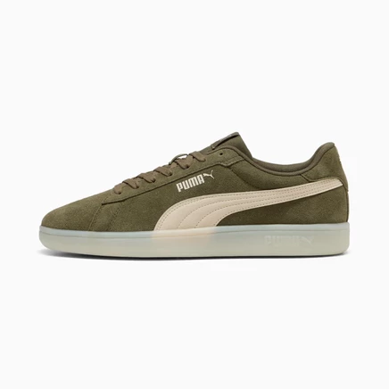 Мужские кроссовки Puma Smash 3.0, зелено-белые