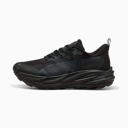 Мужские трейловые кроссовки Puma Voyage NITRO 4, чёрно‑серые