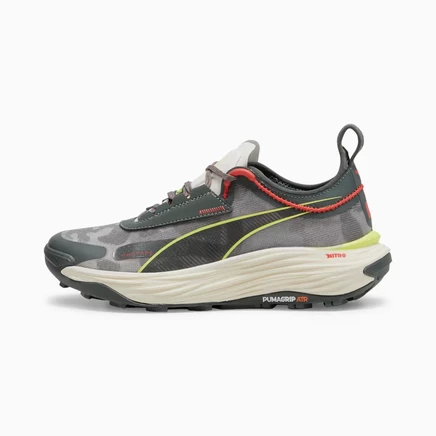 Женские трейловые кроссовки Puma NITRO Voyage NITRO 3, серый/красный/лайм