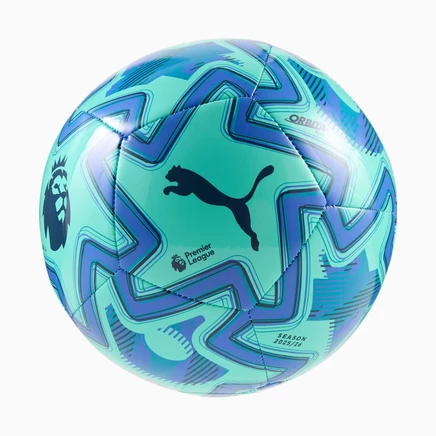 Мяч футбольный Puma Orbita Play Premier League, мятно-голубо-черный