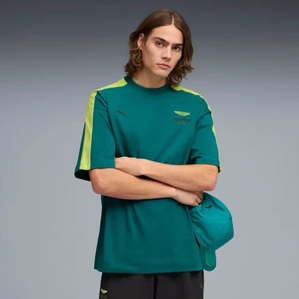 Мужская футболка Puma PUMA x ASTON MARTIN ARAMCO F1 Team, зеленая