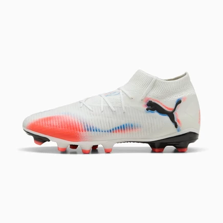 Бутсы PUMA FUTURE 8 PRO, бело-черно-красные