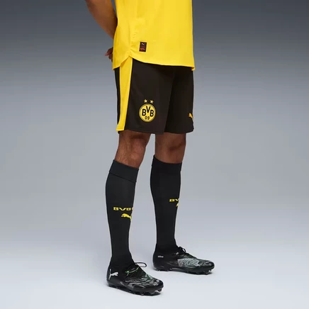Мужские футбольные шорты Puma BVB Borussia Dortmund, черно-желтые