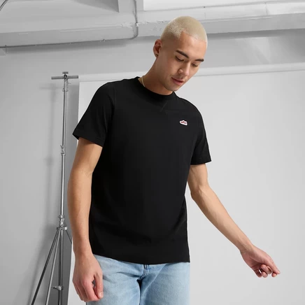 Мужская футболка Puma Wardrobe Essentials Suede, черная