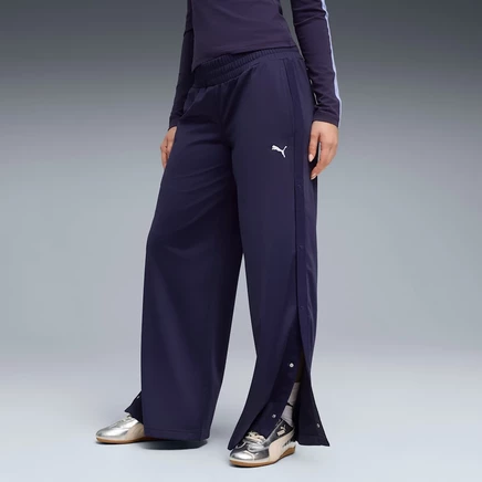 Женские брюки низкой посадки Puma Wardrobe, сливовые