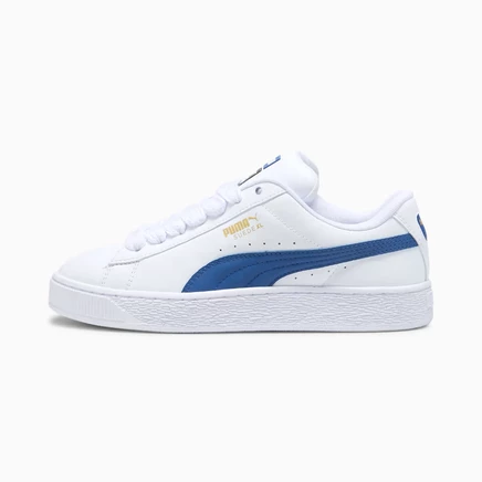 Кроссовки Puma Suede Suede XL Leather, бело-синие