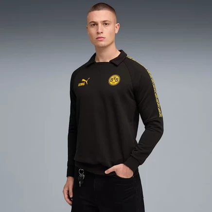 Мужская тренировочная футболка Puma BVB King, черно-желтая