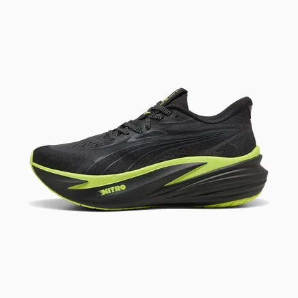Мужские кроссовки Puma MagMax NITRO 2, черно-лаймовые