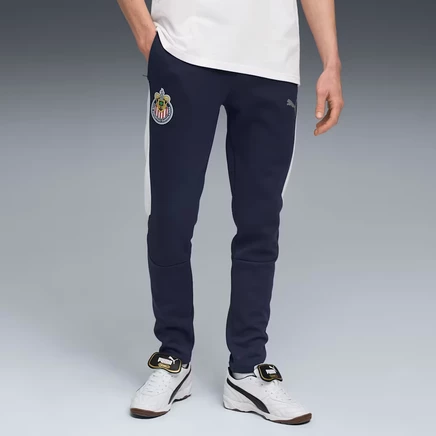 Мужские футбольные штаны Puma CD Guadalajara Chivas, сине-белые