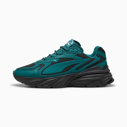 Мужские кроссовки Puma Fade Ripstop, изумрудно-черные