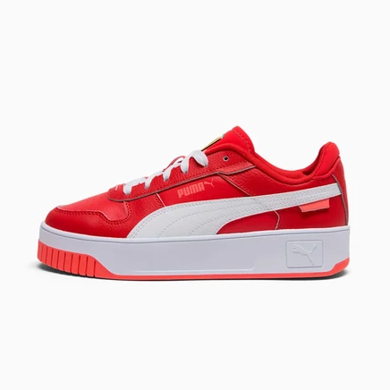 Женские кроссовки Puma Ferrari Carina Street, красно-белые
