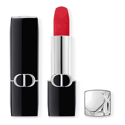 Помада Dior Rouge Dior Satin № 666, матовая, красная