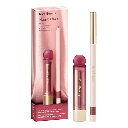Набор для губ Rare Beauty Mauve Faves