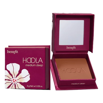 Матовый пудровый бронзер Benefit Hoola, средний глубокий