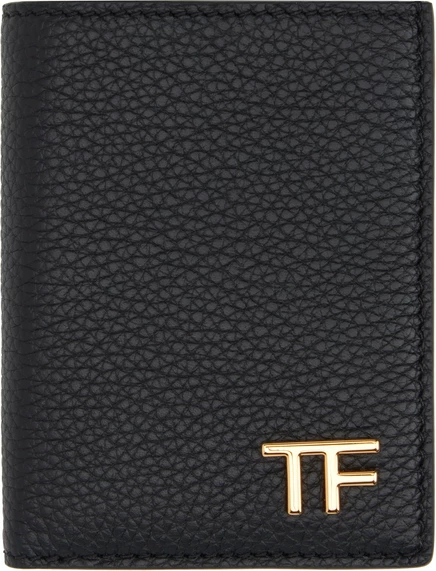Мужской складной держатель для карт Tom Ford, черный