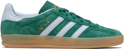 Женские кеды adidas Originals Gazelle Indoor, зеленые