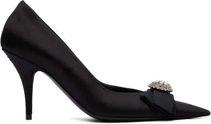 Женские туфли Balenciaga Black Avenue, черные/кристальные