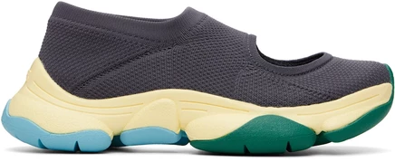 Мужские кроссовки Homme Plissé Issey Miyake, серые