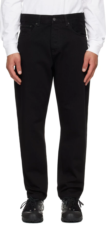 Мужские джинсы Carhartt Work In Progress Newel, черные