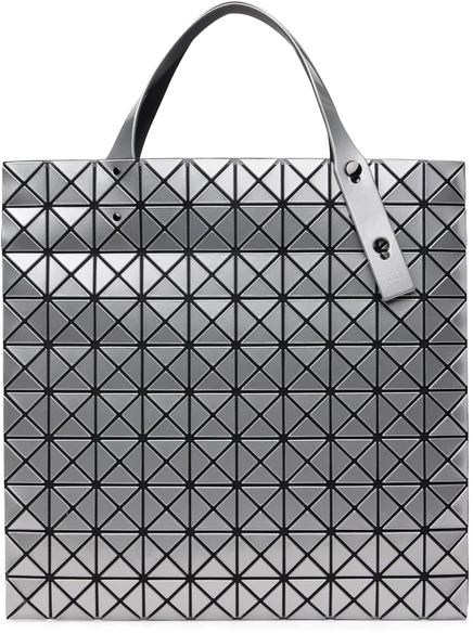 Мужская сумка-тоут Bao Bao Issey Miyake Prism, серебристая