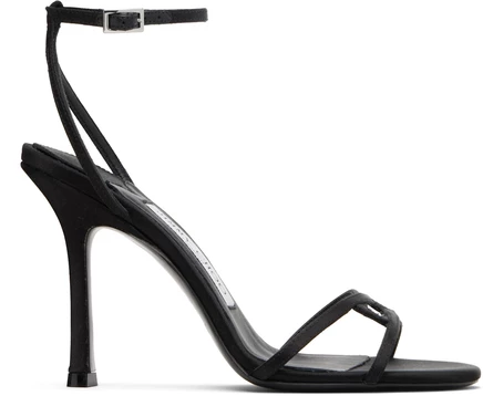 Женские босоножки Jimmy Choo Leo 100, черные