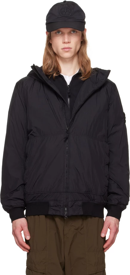 Мужская утепленная куртка Stone Island 4100110, черная