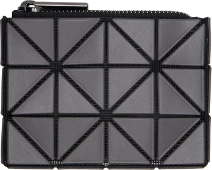 Мужской кардхолдер Bao Bao Issey Miyake Casette, угольно-серый