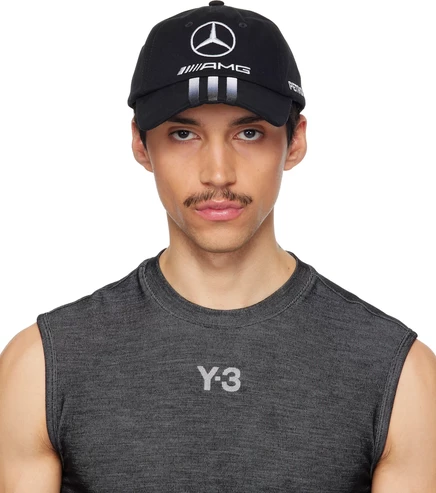 Мужская кепка Y-3 Mercedes-AMG F1, черная