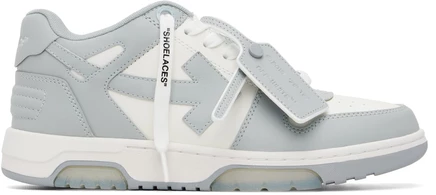 Мужские кроссовки Off-White Out Of Office, бело-серые