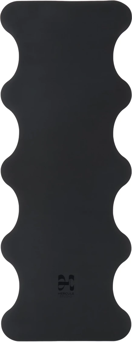 Коврик для йоги Hercule Studio Black Mar 180×70 см, темно-черный