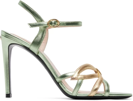 Женские босоножки Valentino Garavani Bow, мятные