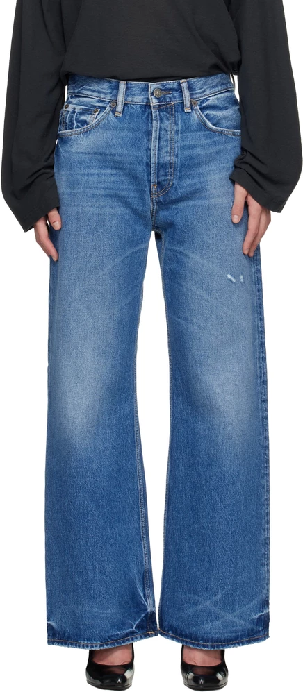 Женские джинсы Acne Studios 2021F, синие