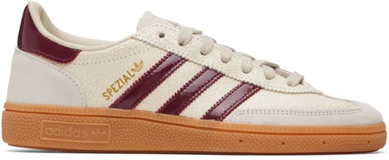 Мужские кроссовки adidas Originals Handball Spezial, бело-бордовые