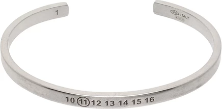 Мужской браслет Maison Margiela Number Reference, серебро