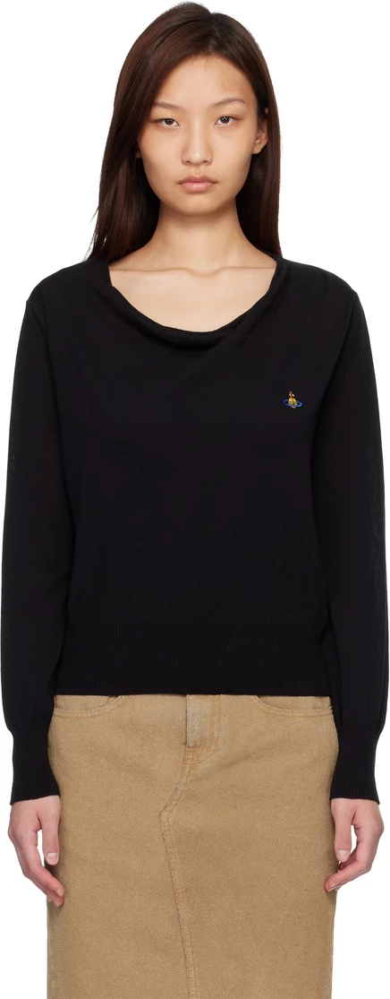 Женский джемпер Vivienne Westwood Pamela, черный