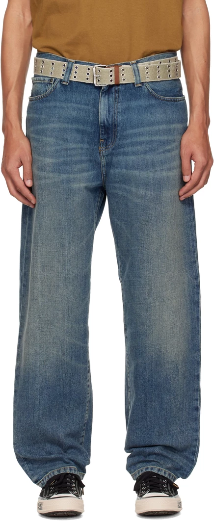Мужские джинсы Carhartt WIP Aaron, синие