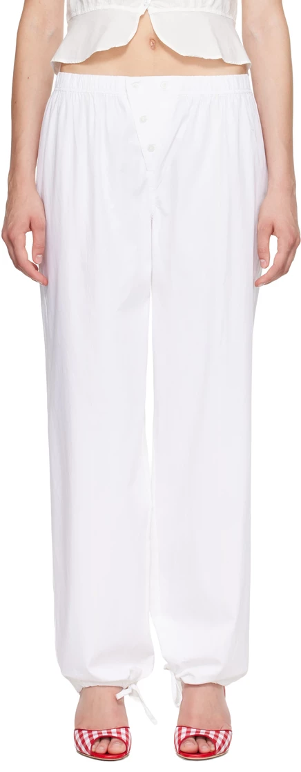 Женские брюки Fruity Booty Poplin, белые