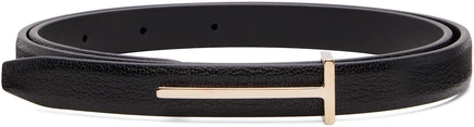 Женский ремень Tom Ford Slim T, черный