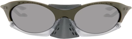 Солнцезащитные очки Oakley Khaki Plantaris prizm черный/матово-зеленый мох