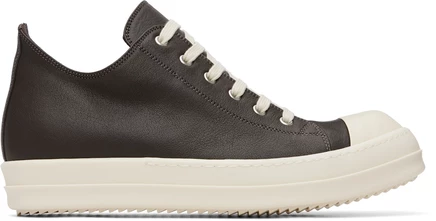 Мужские кроссовки Rick Owens Tower Low, серо-коричневые/молочные